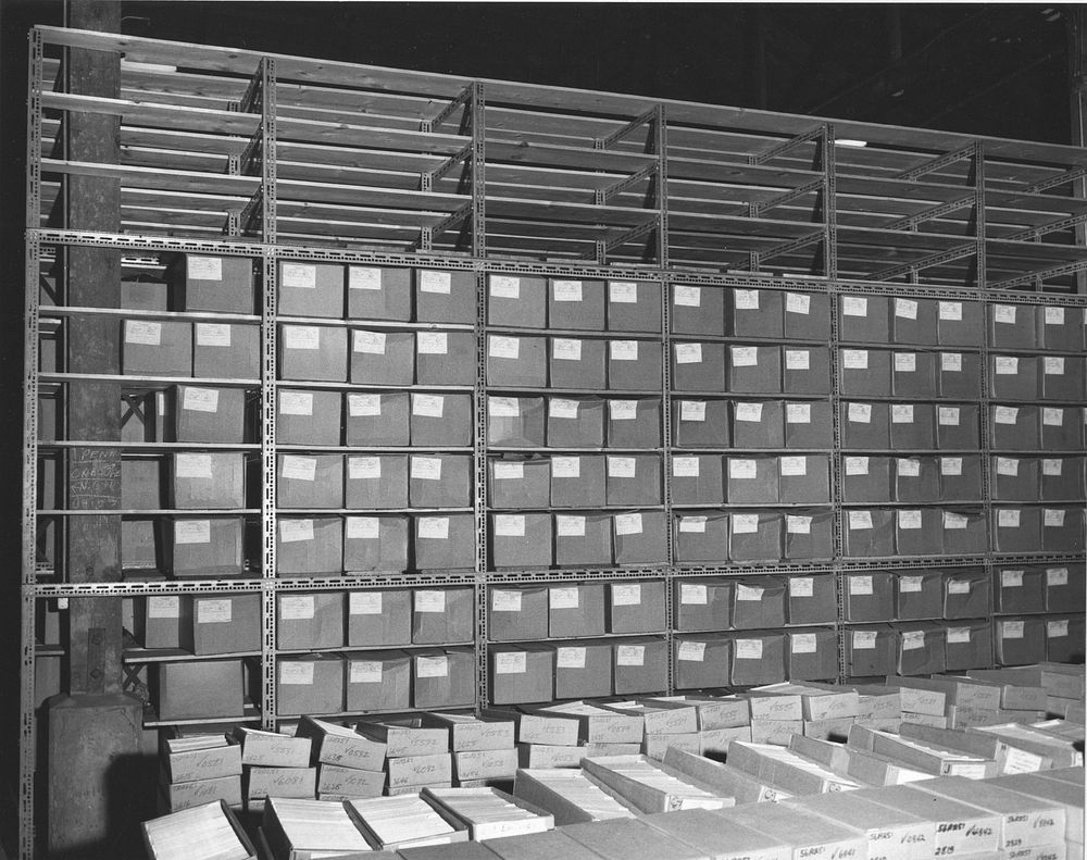 Photograph of Federal Records Center Franconia, Virginia. Original public domain image from Flickr