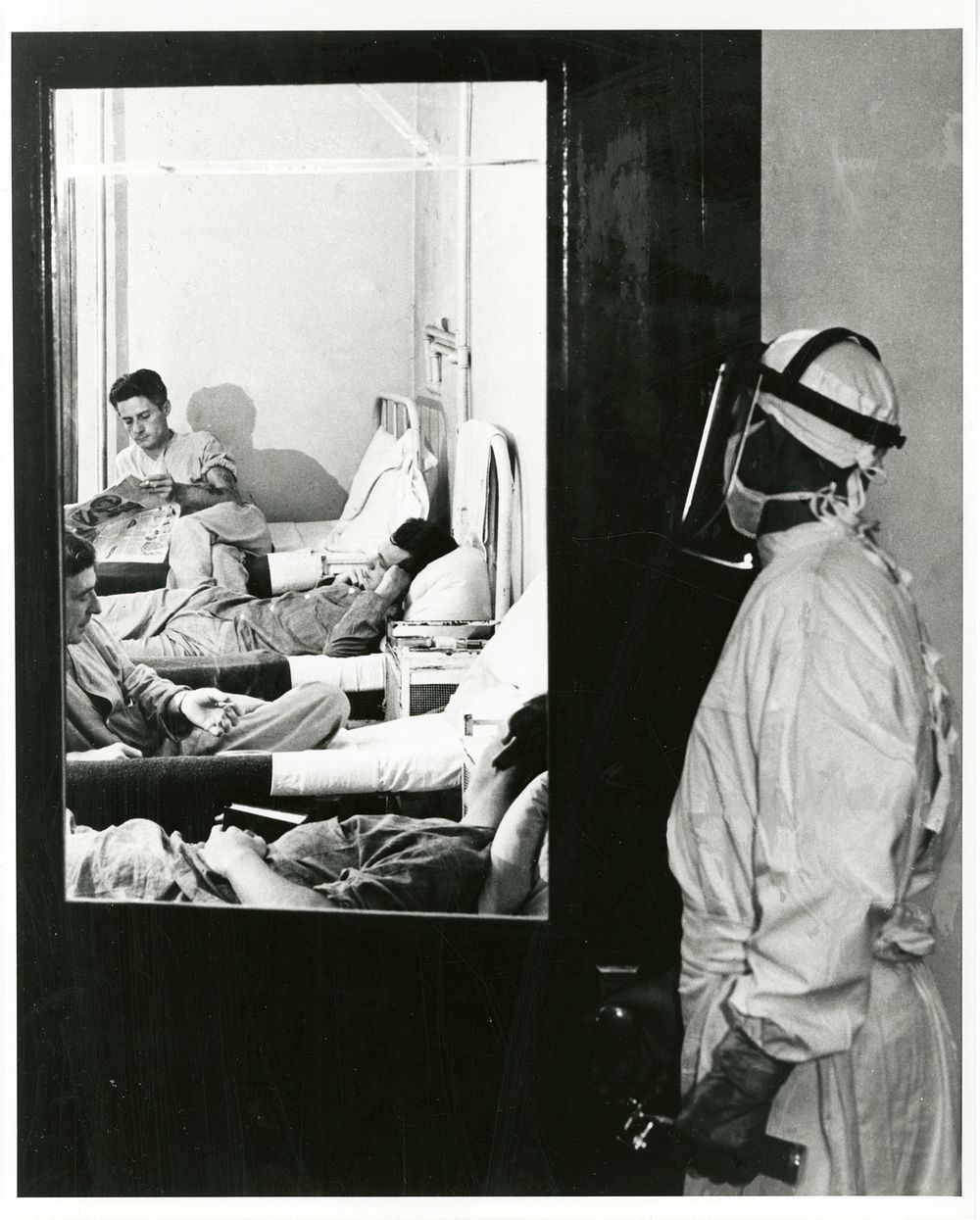 Prisoner volunteers, such as these at the U.S. Penitentiary in Seagonville, Texas, were used to test drugs against malaria…