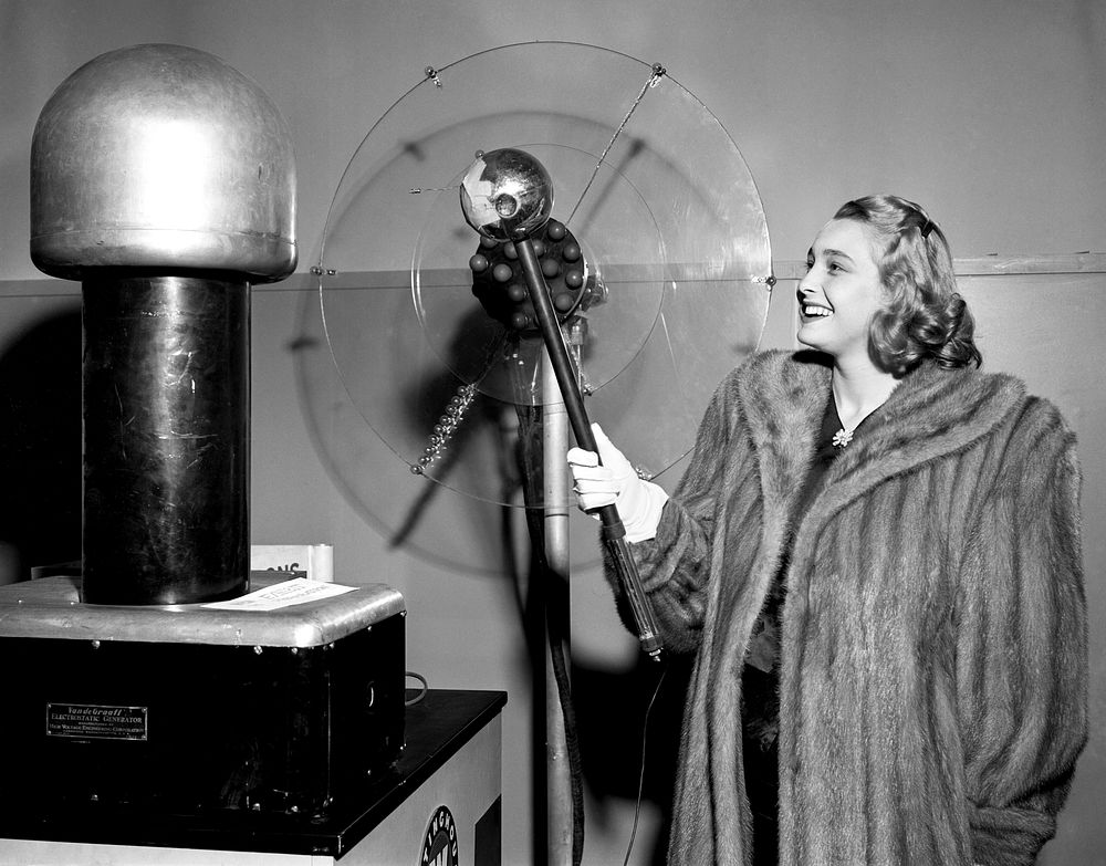 Patricia Neal Academy Award Actress at Oak Ridge 1949