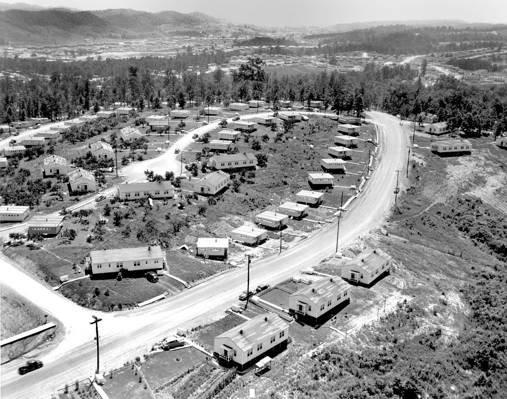 Aerial – Oak Ridge Housing -1946