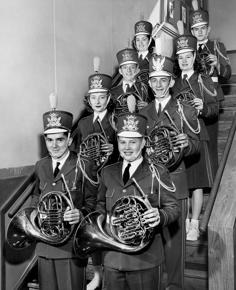 Oak Ridge HS Band 1940s