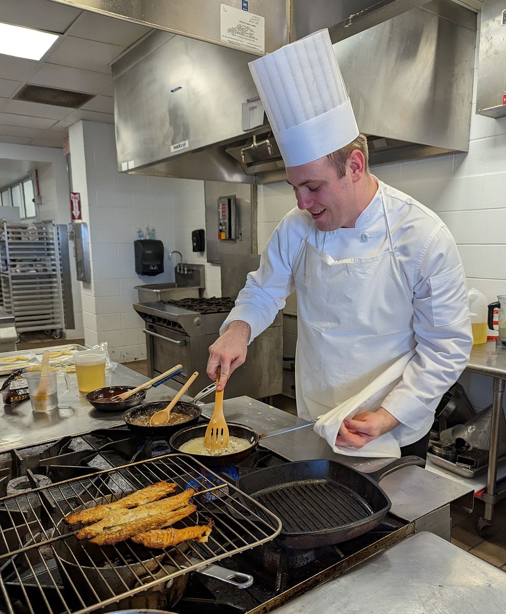 Members of the Fort Drum Culinary Arts Team hone their craft and improve their skills during a monthslong training schedule…