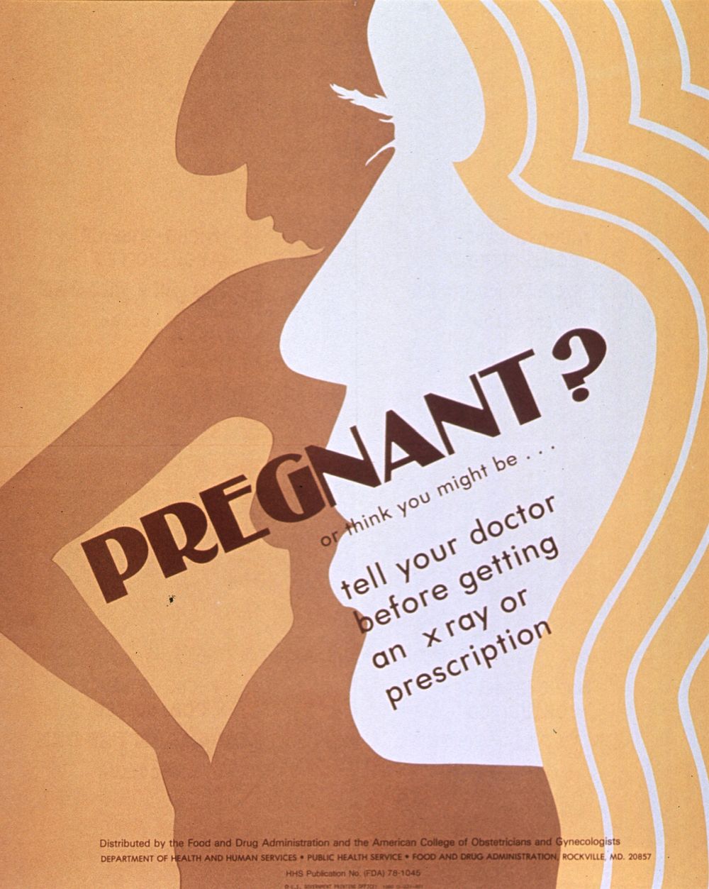 Pregnant?: Or Think You Might Be? Vintage poster.