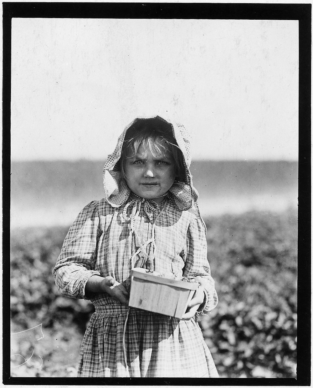 Alberta Mc Nadd on Chester Truitt's Farm, May 1910. Photographer: Hine, Lewis. Original public domain image from Flickr