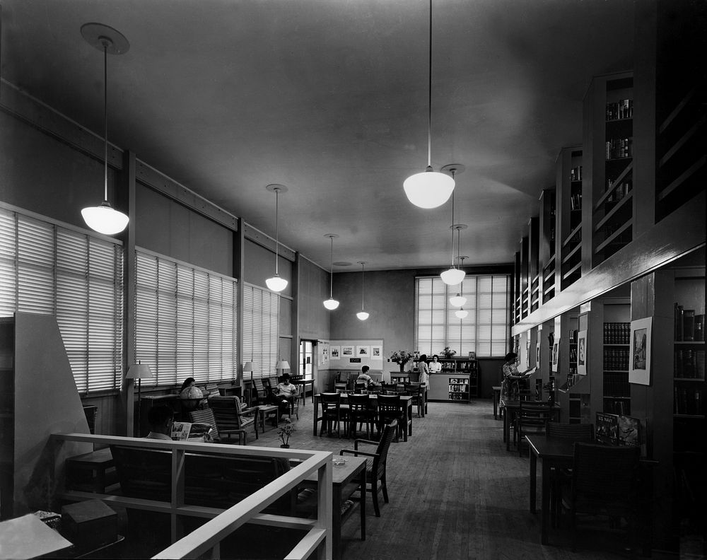 Public Library Interior Oak Ridge