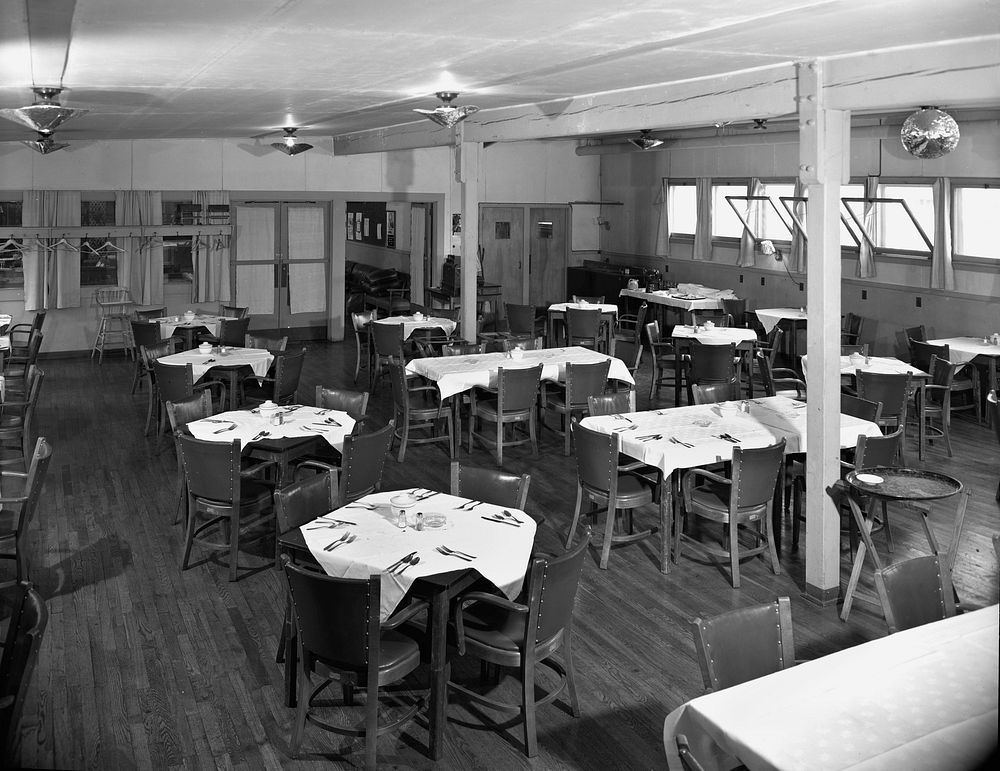 Grove Hall Interior Oak Ridge 1948
