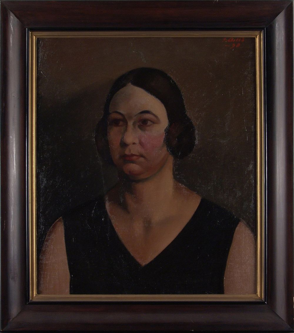 Portrait of a woman (mrs. lonngren), 1930