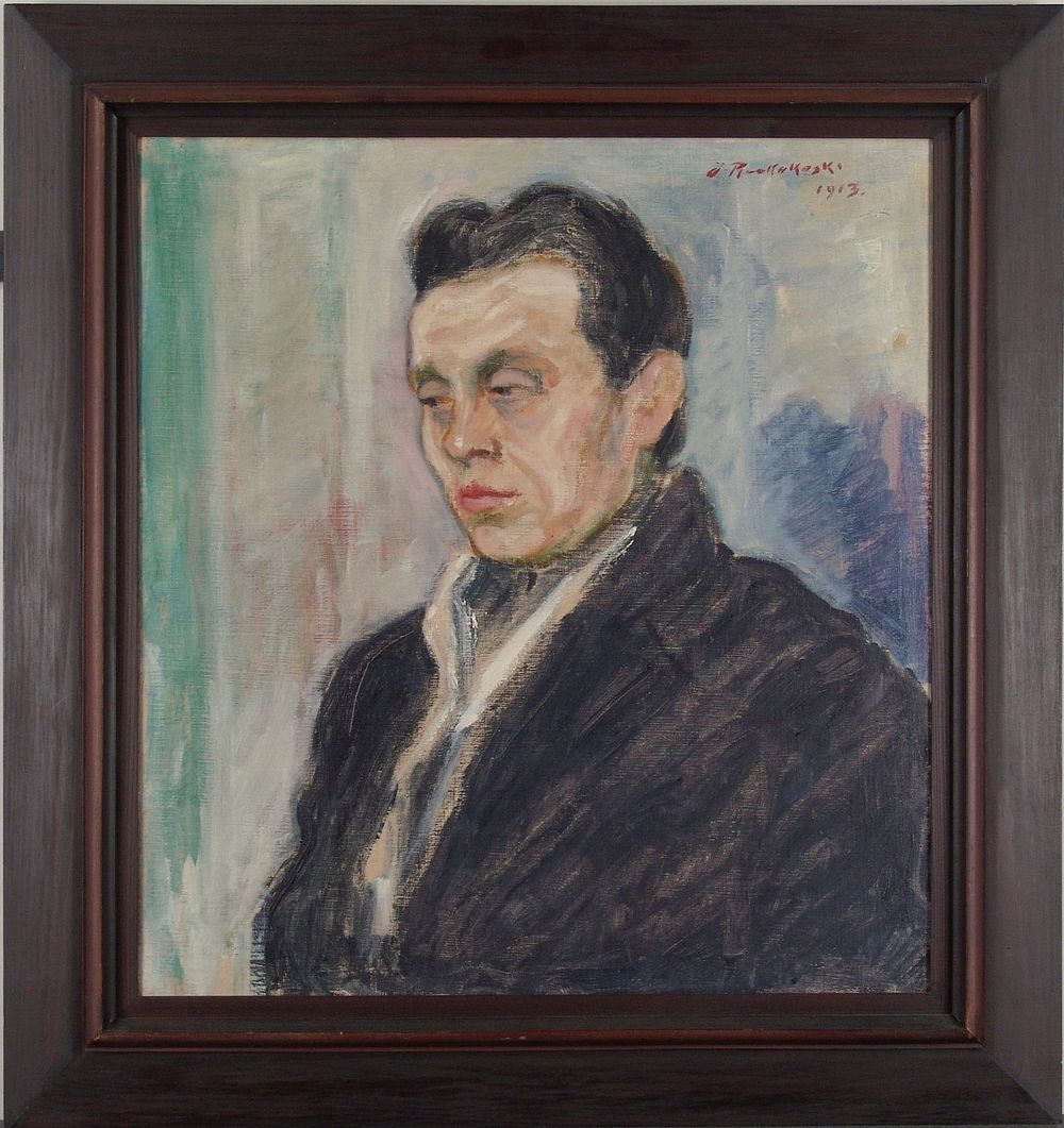 Portrait of a man (yrjo ramstedt), 1913