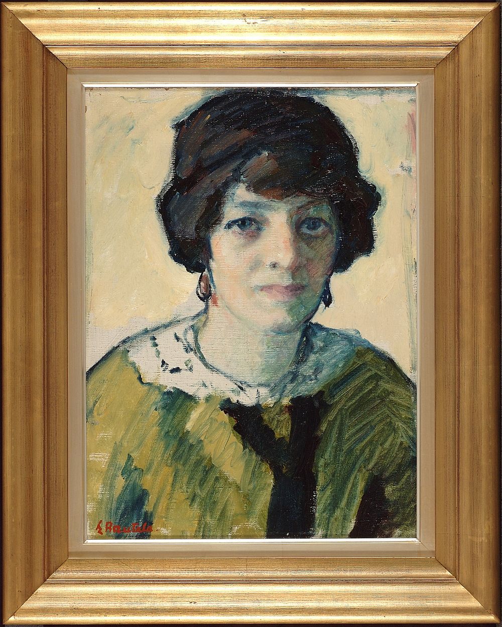 Portrait of helmi lindfors, 1918