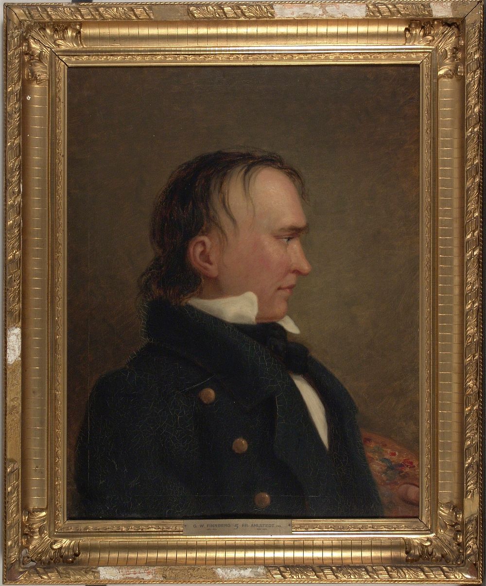 Portrait of gustaf wilhelm finnberg, 1876