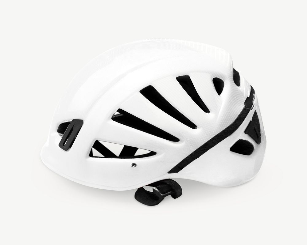 White helmet isolated graphic psd