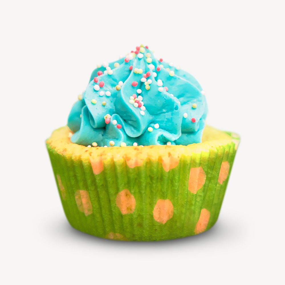 Cupcake image on white