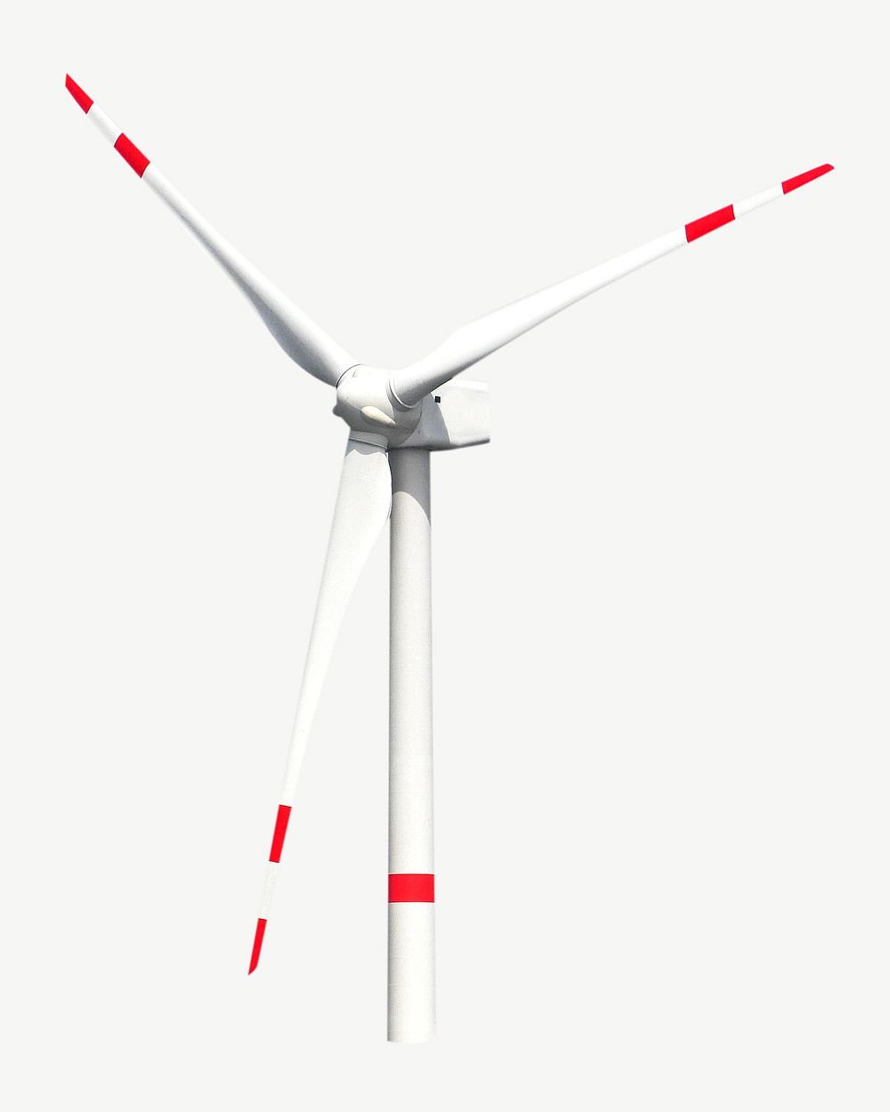 Wind turbine isolated object psd
