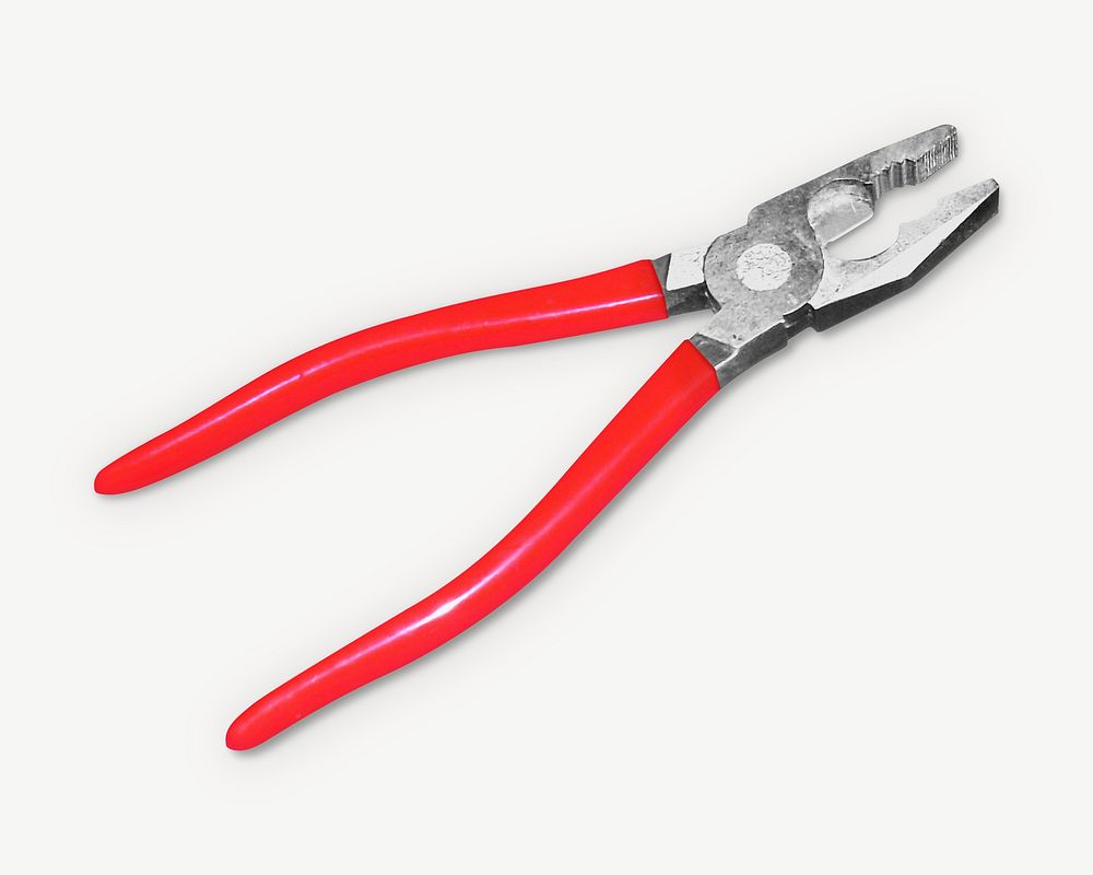 Plier isolated graphic psd