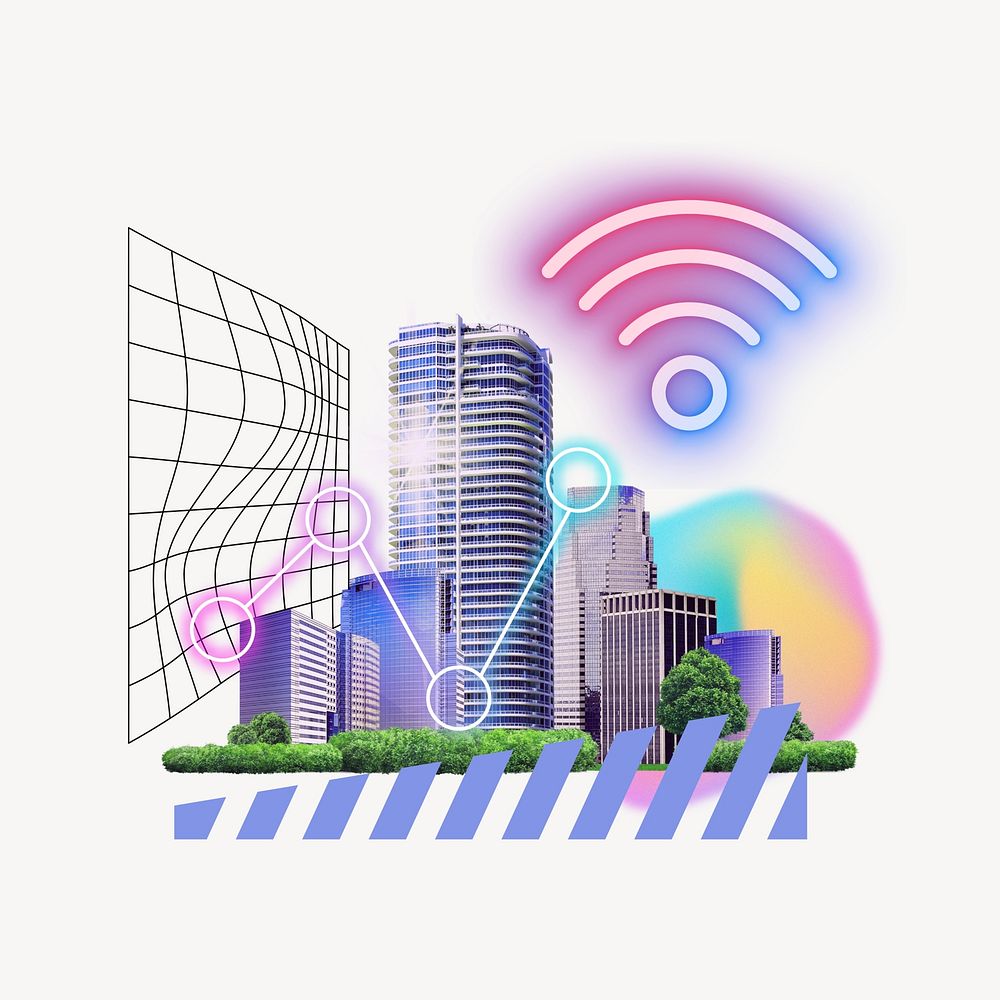 Smart city, communication technology remix