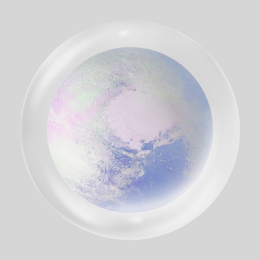 Globe clear bubble element design