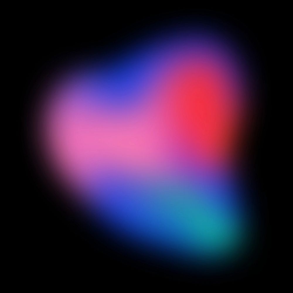 Blurry abstract shape background