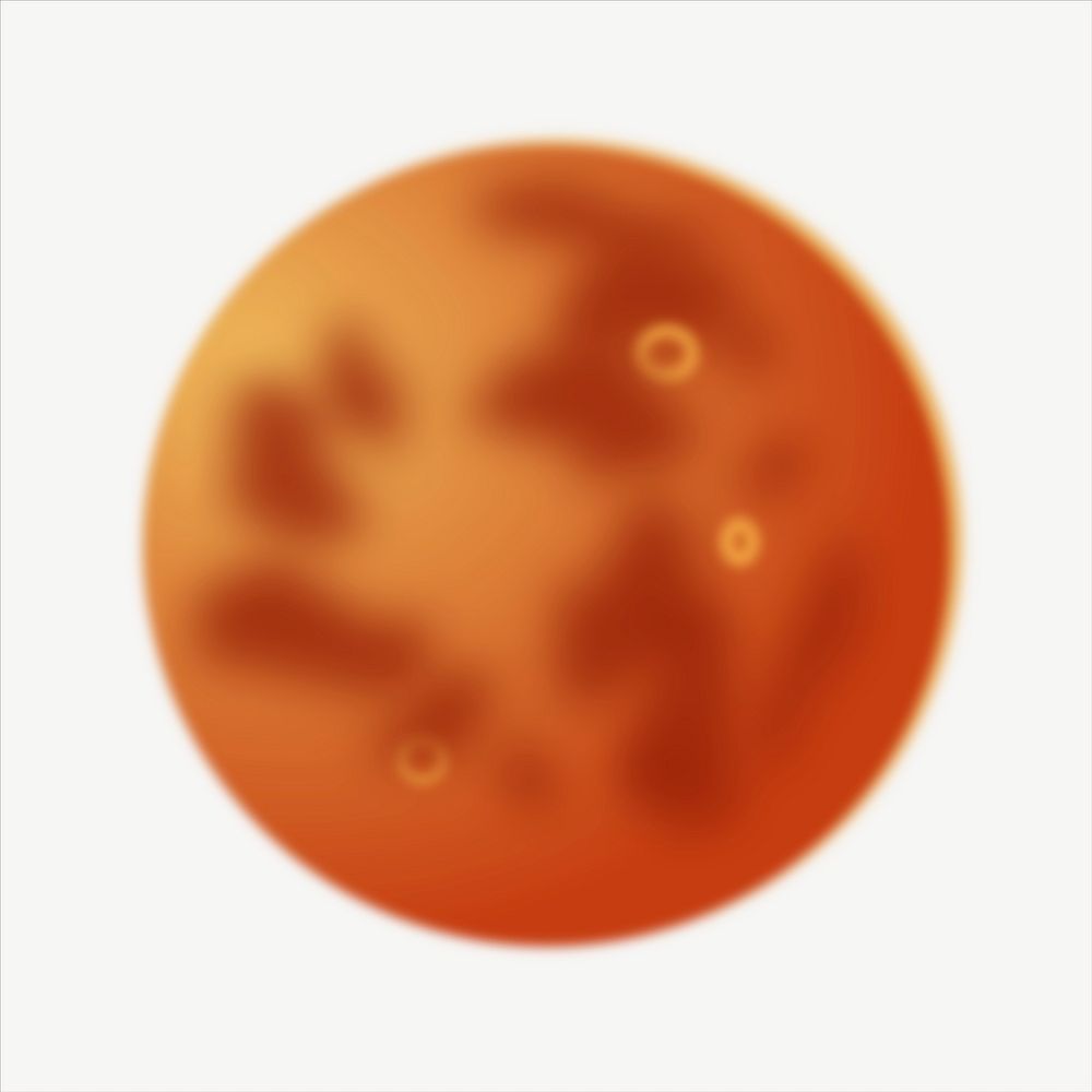 Venus planet clip art psd. Free public domain CC0 image.