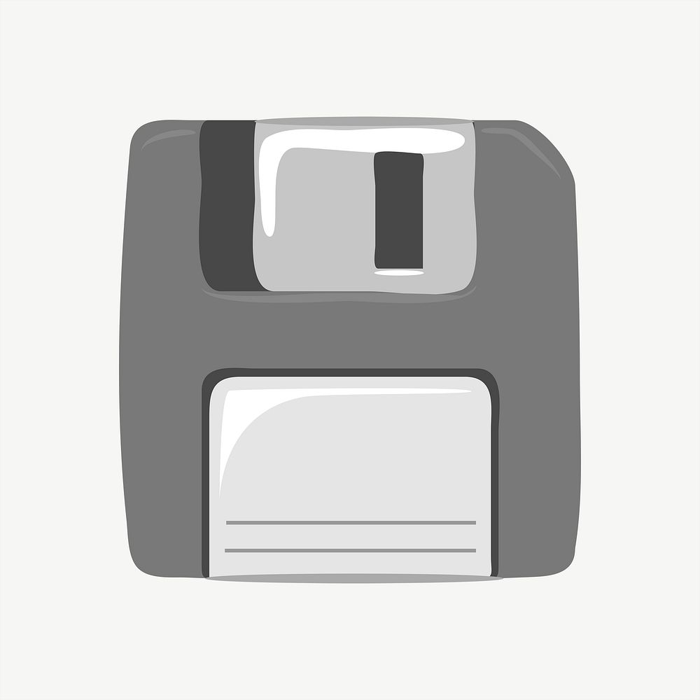 Floppy disk clip art psd. Free public domain CC0 image.