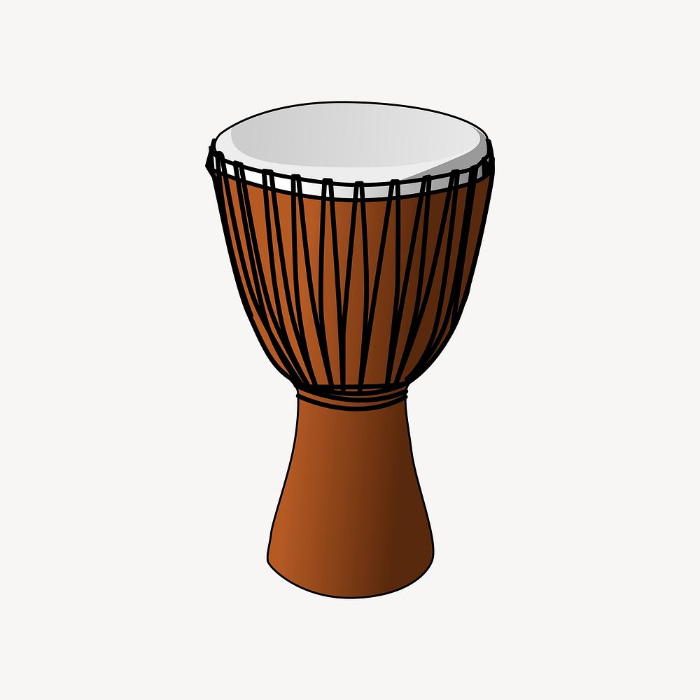 Drum illustration. Free public domain CC0 image.