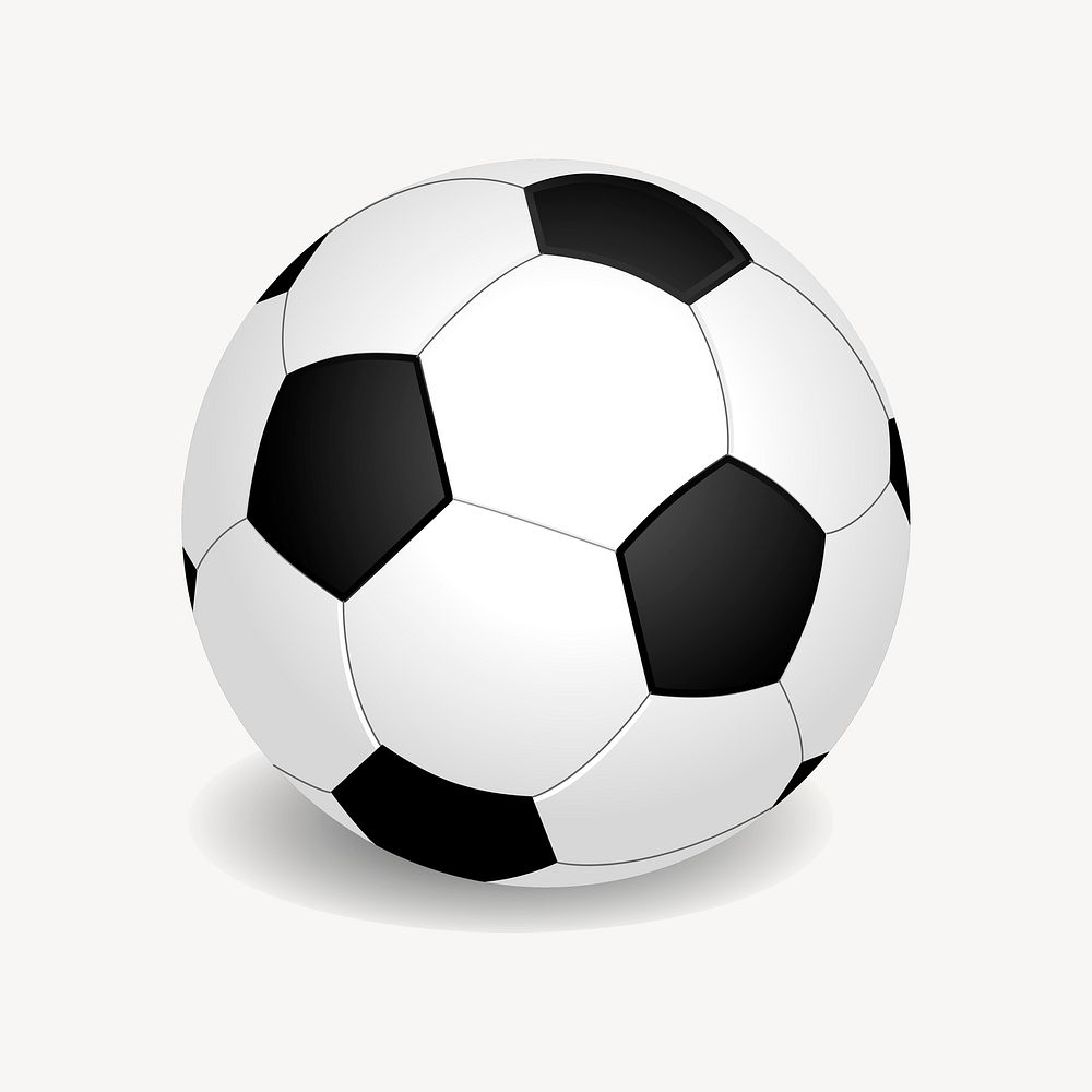 Football illustration vector. Free public domain CC0 image.
