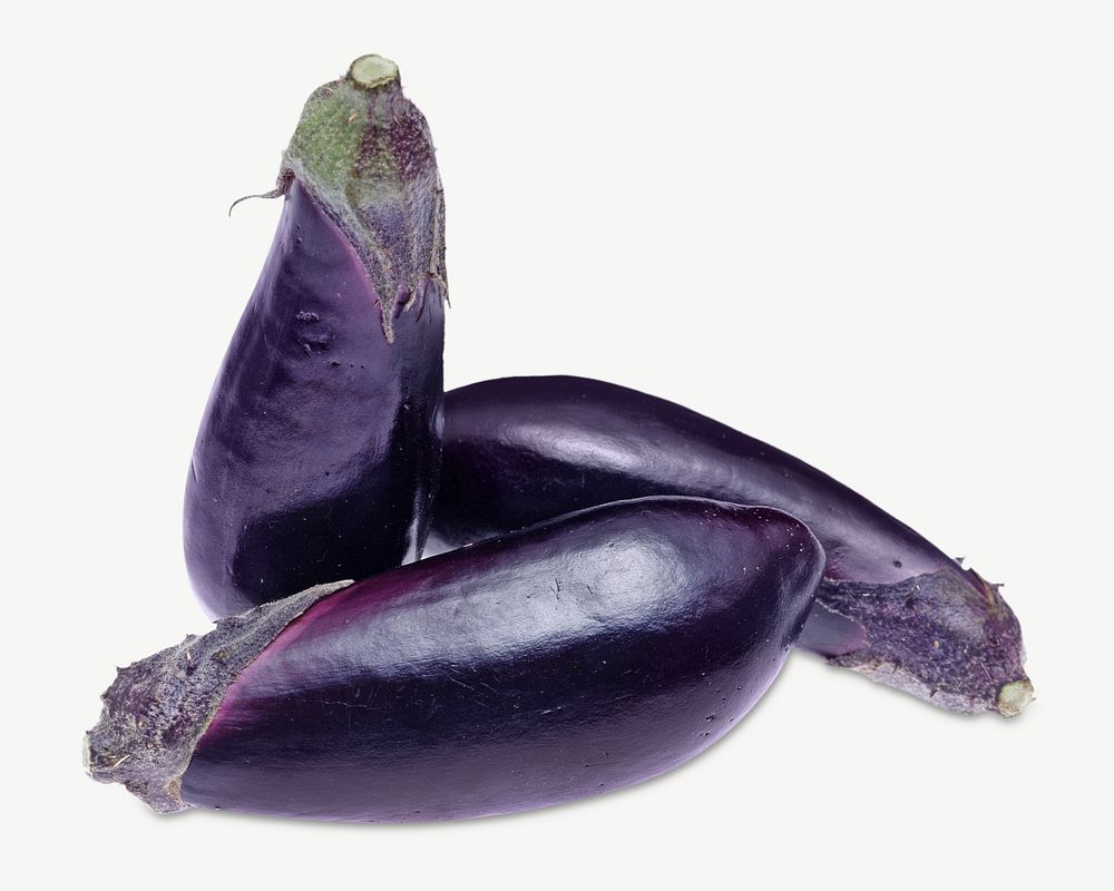 Eggplant aubergine healthy food psd