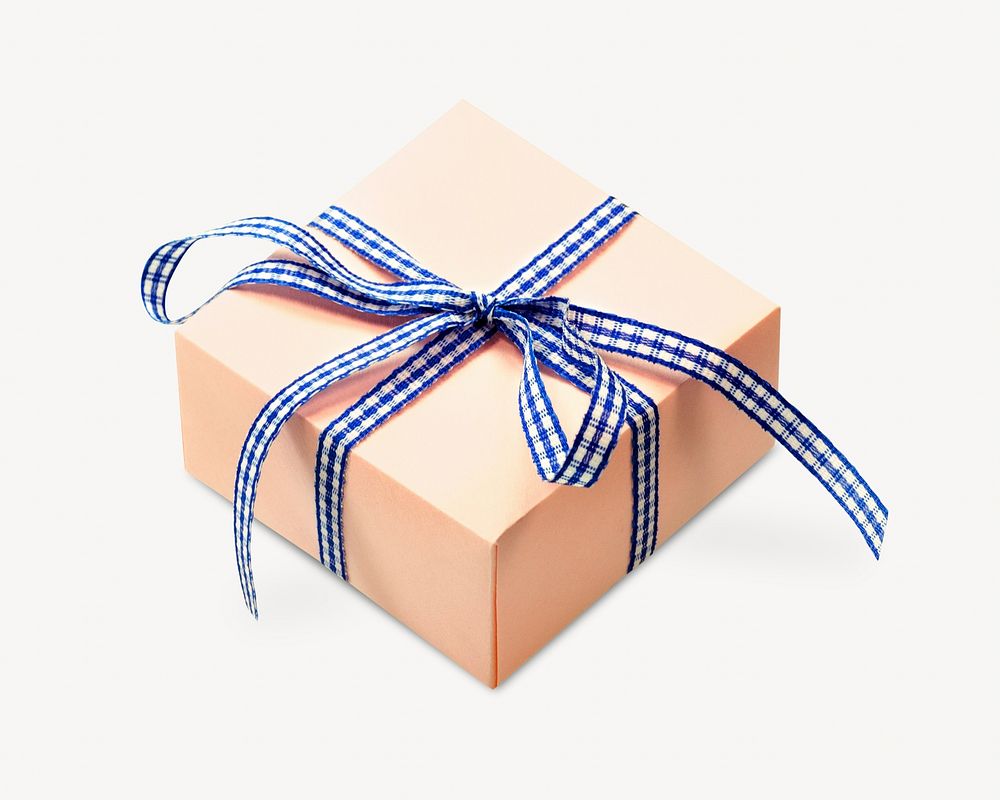 Gift box, isolated object