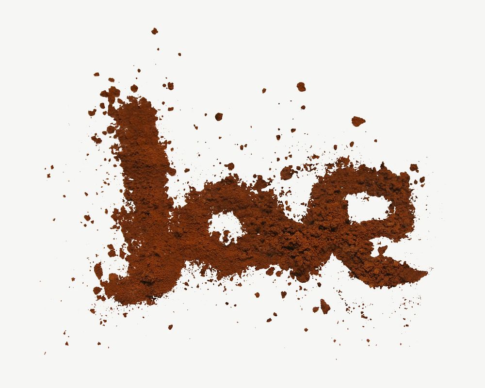Coffee grounds image graphic psd