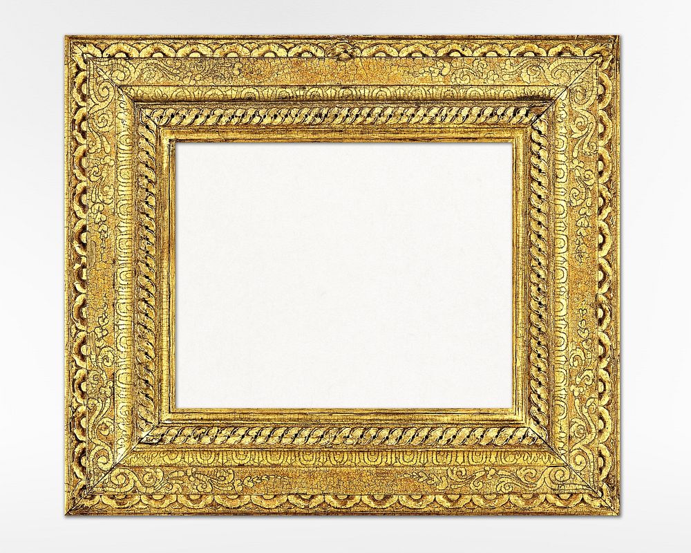 Reverse cassetta frame (1630) golden carved wood. Original public domain image from The MET Museum. Digitally enhanced by…