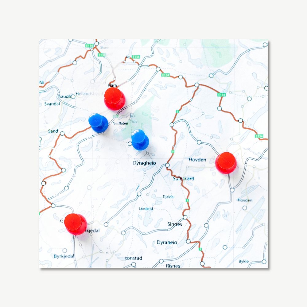 Map image graphic psd