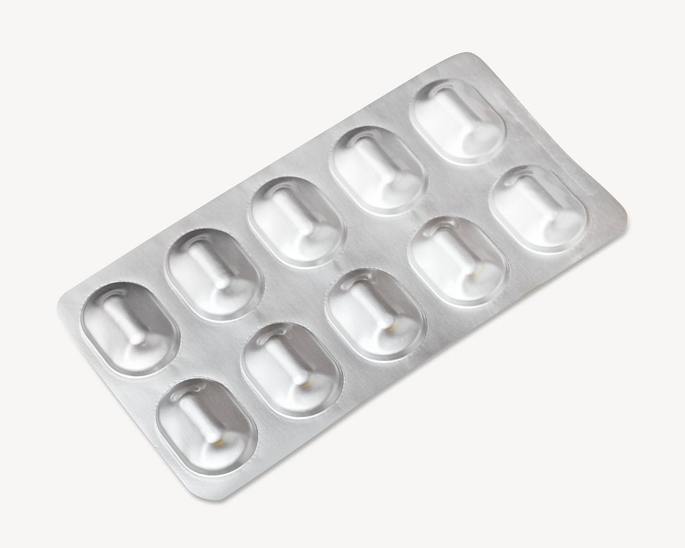 Pills medication, isolated image