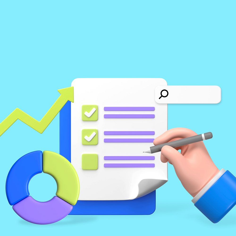 Task manager 3D rendered illustration | Premium Photo - rawpixel