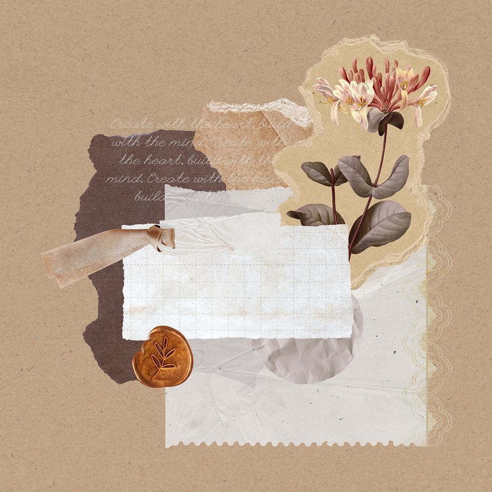 Autumn note paper, aesthetic collage | Premium Photo - rawpixel