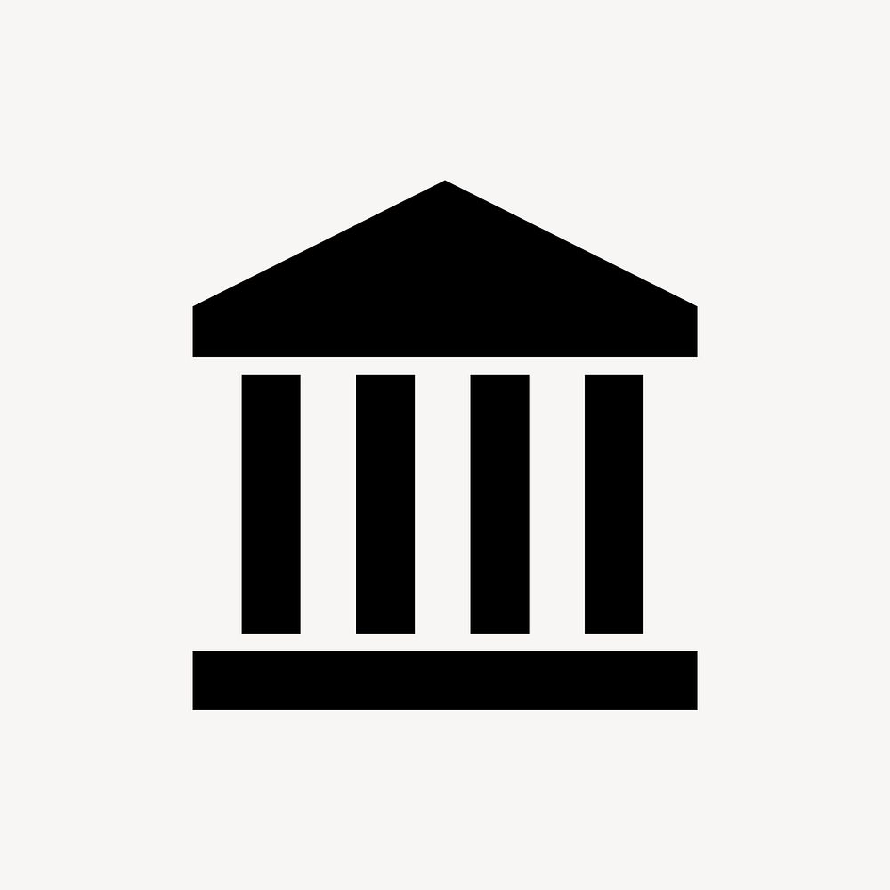 Bank flat icon design