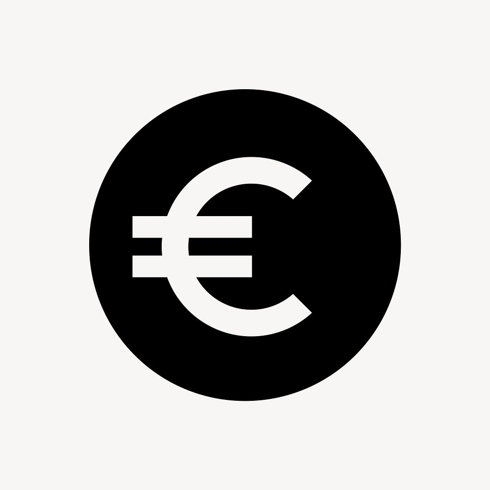Euro currency flat icon