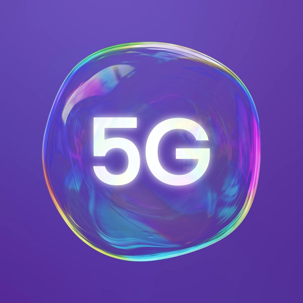 5G Network Bubble Icon | Premium Photo - Rawpixel