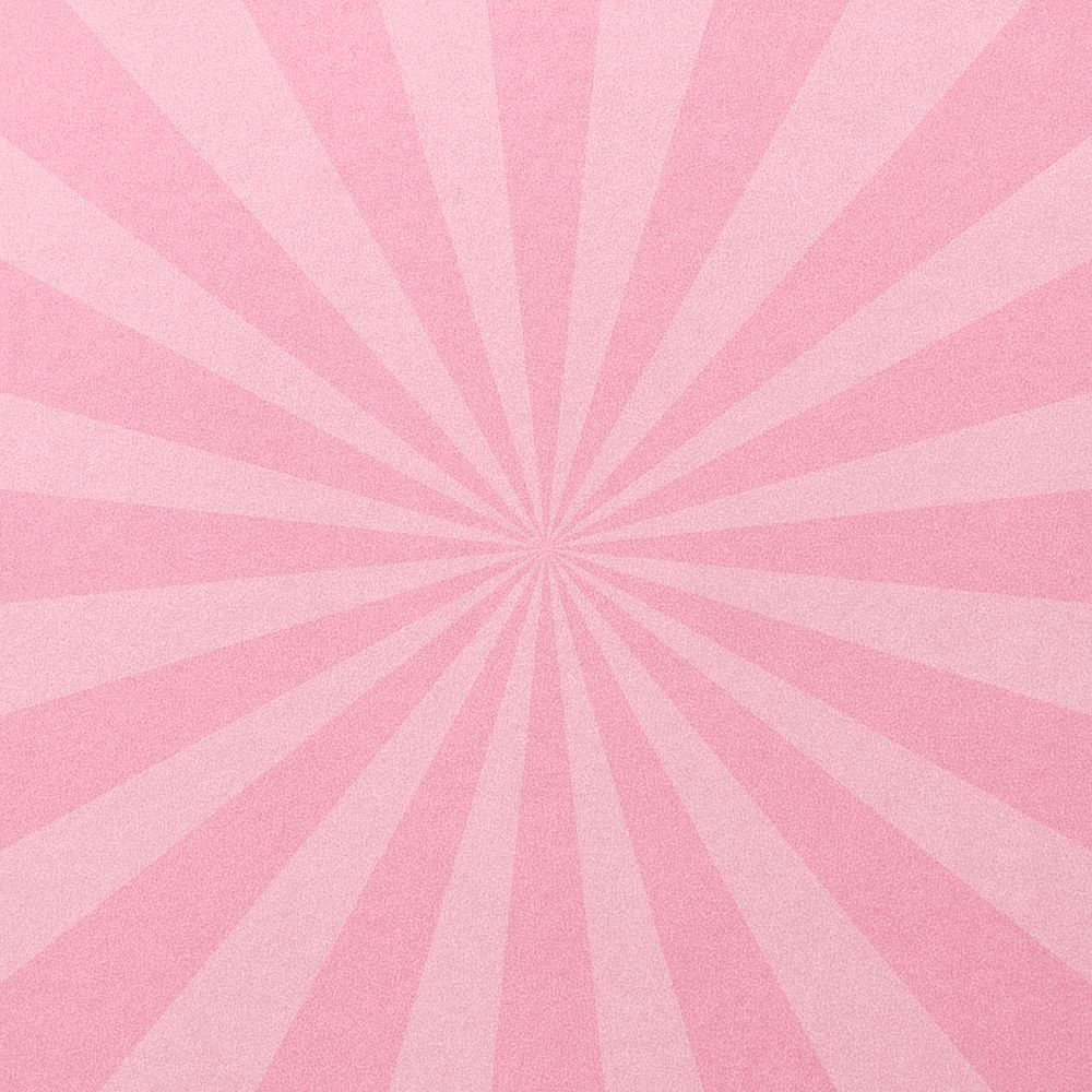 Pink sun ray background, paper textured design
