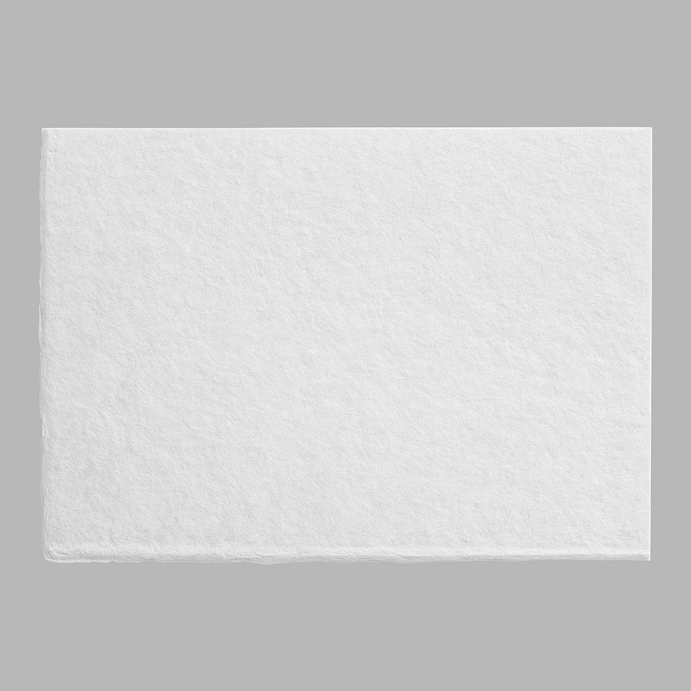 White textured paper element psd
