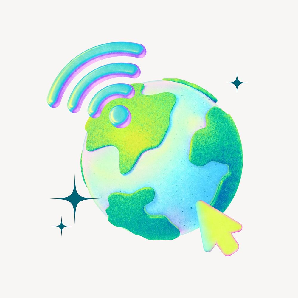 Global internet connection remix