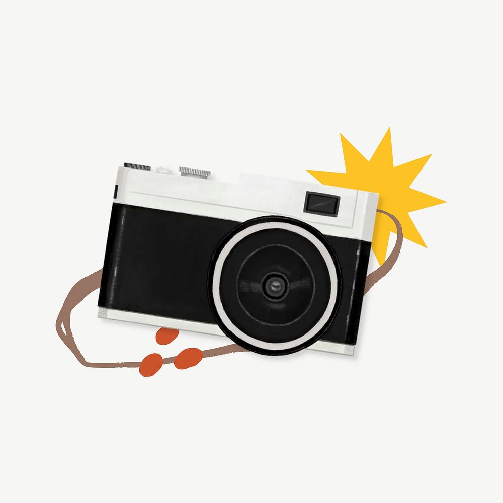 Flashing camera, travel remix psd