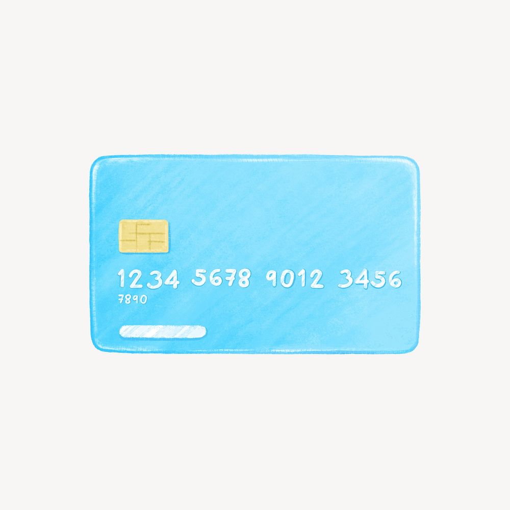 Credit card, money & finance illustration