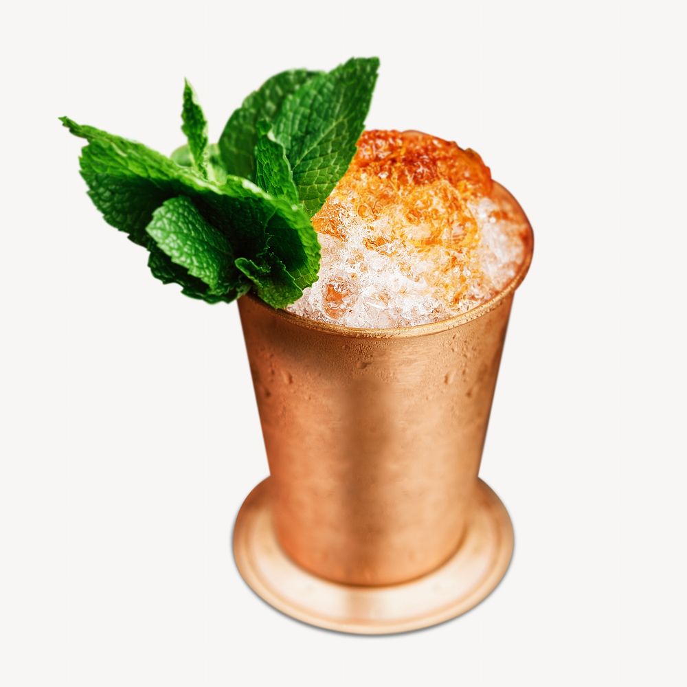 Mint julep, isolated design