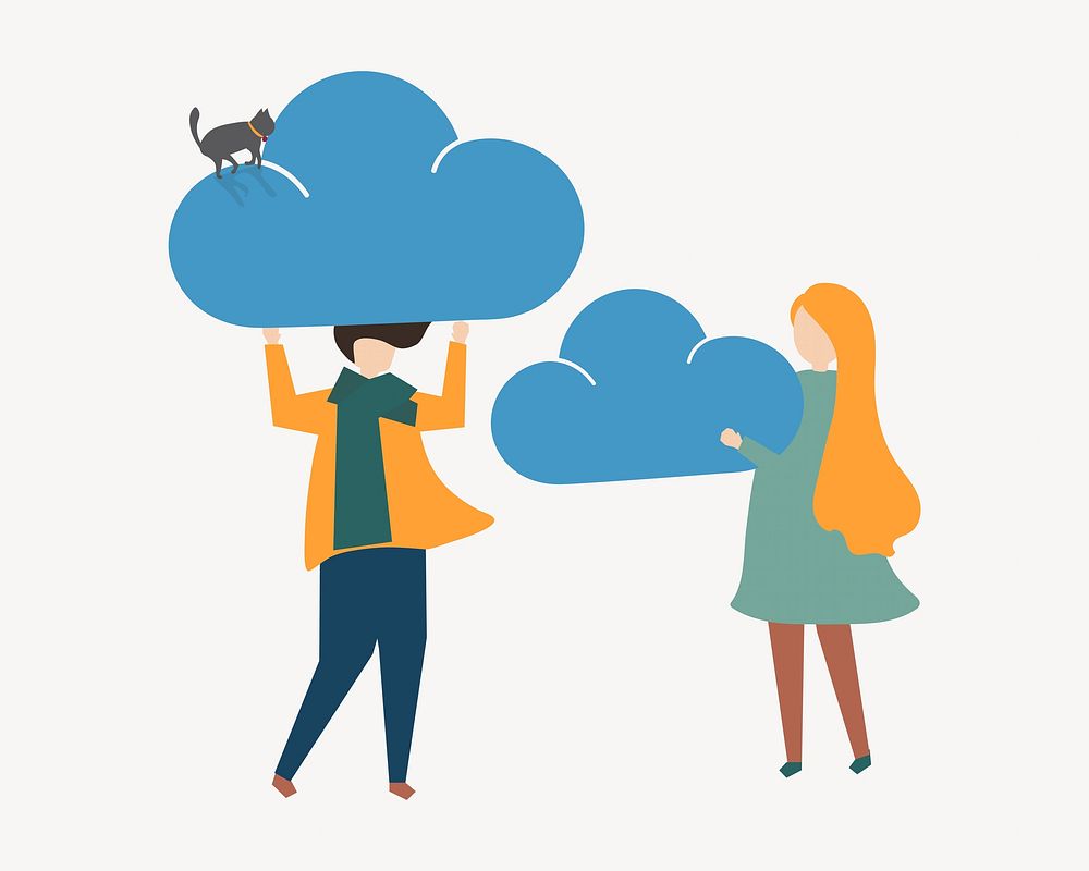 cloud-simple-illustration-premium-photo-rawpixel