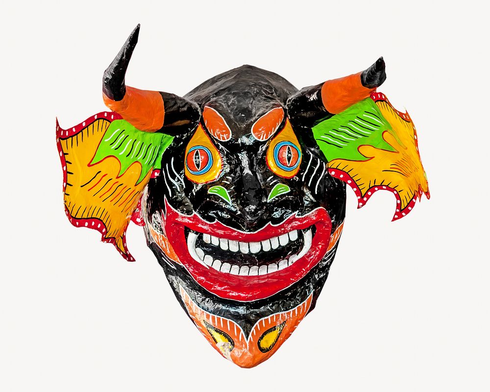 Venezuelan mask, isolated design