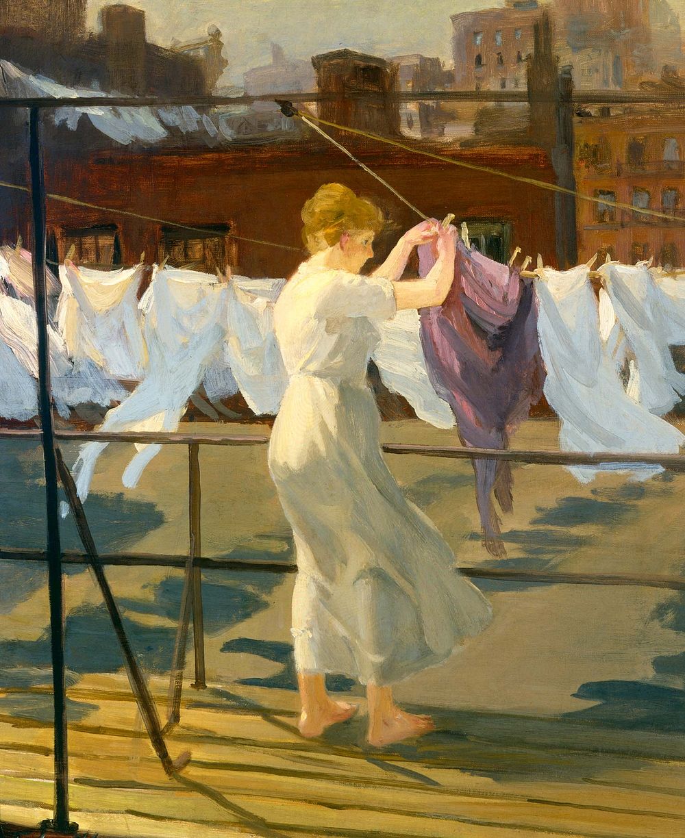 John Sloan - Sun And Wind On The Roof