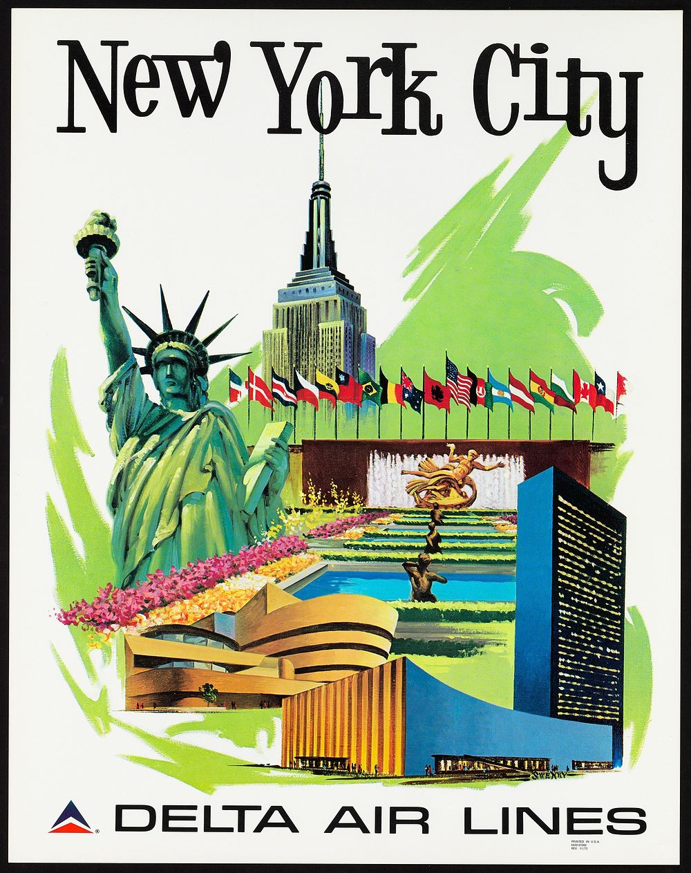 1960s: Delta in New York ad