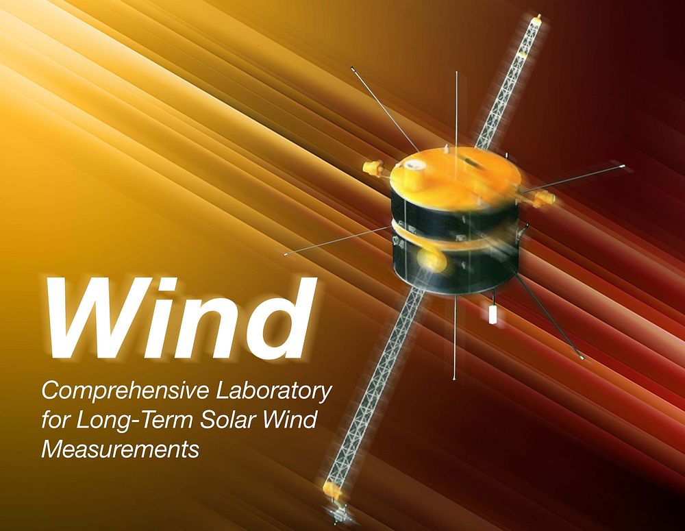 Wind NASA posterWind Comprehensive Laboratory for Long-Term Solar Wind Measurements