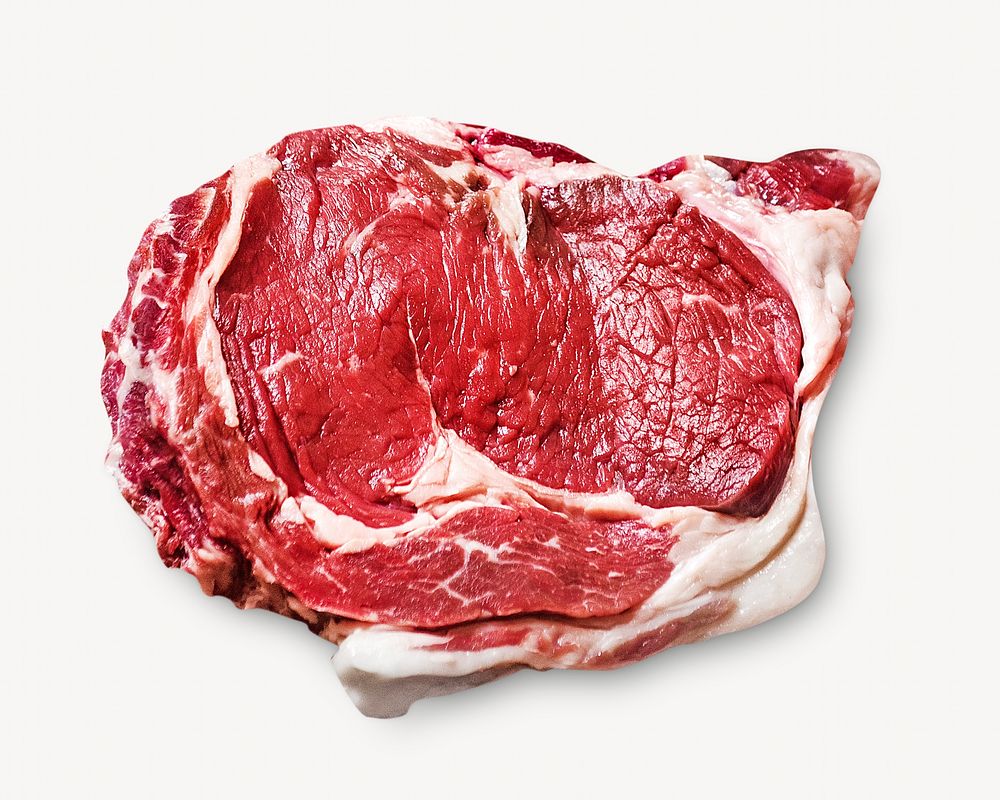Fresh beef, isolated design