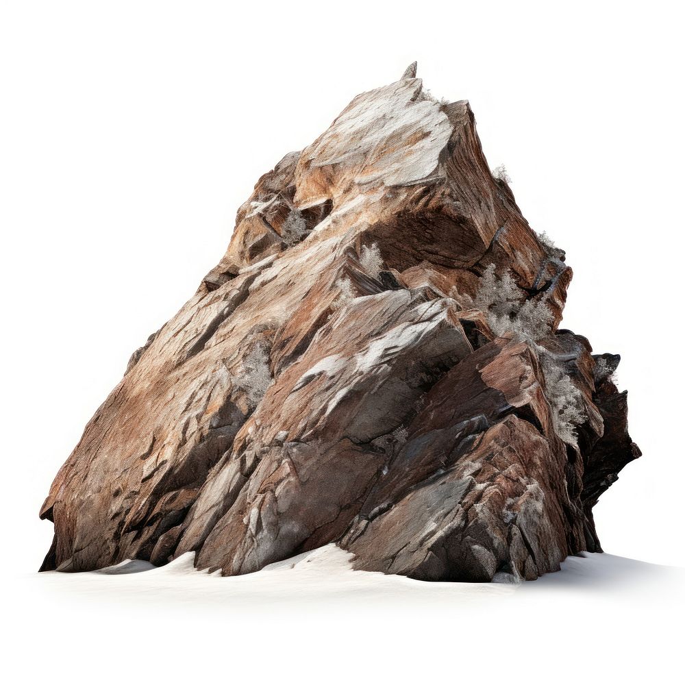 Rock mineral nature wood. AI generated Image by rawpixel.