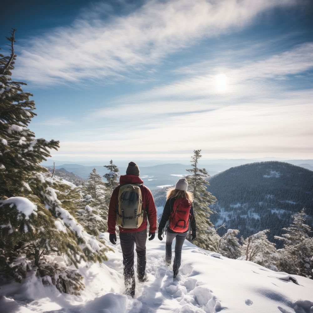 Recreation adventure backpack footwear. 